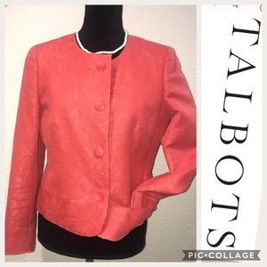 Beautiful coral blazer